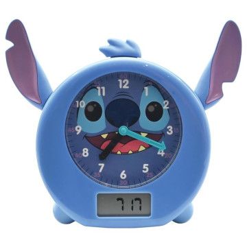Relógio educativo com contação de histórias e luzes Stitch Disney English LEXIBOOK - 1