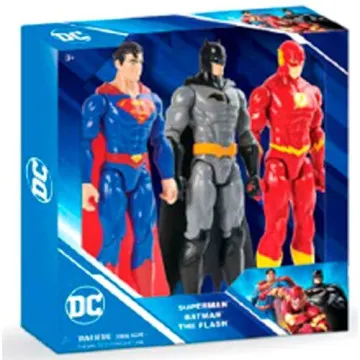 Blister 3 figuras Superman Batman Flash DC Comics 30cm SPIN MASTER - 1