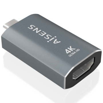 Adaptador Aisens A109-0862 USB tipo C/ USB tipo C macho/ HDMI 4K fêmea AISENS - 1