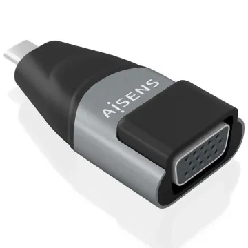 Adaptador Aisens A109-0863 USB tipo C/ USB tipo C macho/ VGA fêmea AISENS - 1