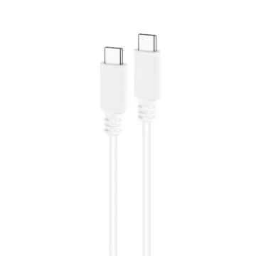 Cabo USB 2.0 Tipo-C Nanocable 10.01.2301-L150-W/ USB Tipo-C Macho - USB Tipo-C Macho/ 480Mbps/ 1,5m/ Branco NANO CABLE - 1