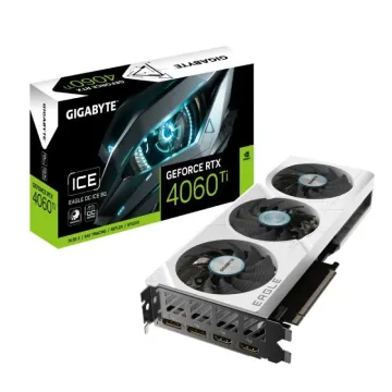 Placa gráfica Gigabyte GeForce RTX 4060 Ti EAGLE OC ICE 8G/ 8GB GDDR6 GIGABYTE - 1