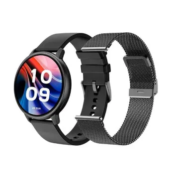 Smartwatch SPC Smartee Duo Classic 9652N/ Notificações/ Frequência Cardíaca/ Preto/ Inclui Alça Extra SPC - 1