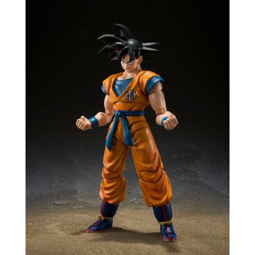 Figura SH Figuarts Son Goku Super Herói Dragon Ball Super Z 14cm TAMASHII NATIONS - 1