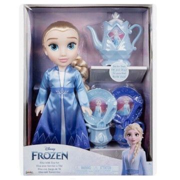 Boneca Elsa Jogo de Chá Frozen Disney 38cm JAKKS PACIFIC - 1