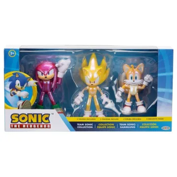 Blister 3 figuras Ultimate Team Up Sonic the Hedgehog 10cm JAKKS PACIFIC - 1