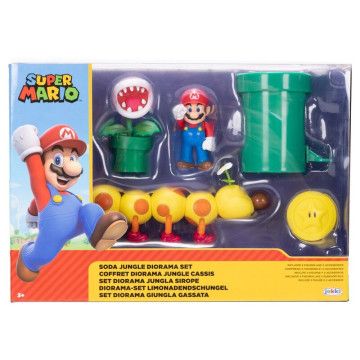 Diorama de bolha Soda Jungle Super Mario Bros JAKKS PACIFIC - 1