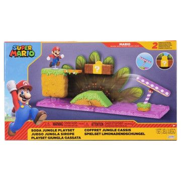 Playset Soda Jungle Super Mario Bros JAKKS PACIFIC - 1