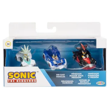 Veículos Blister 3 Sonic the Hedgehog JAKKS PACIFIC - 1