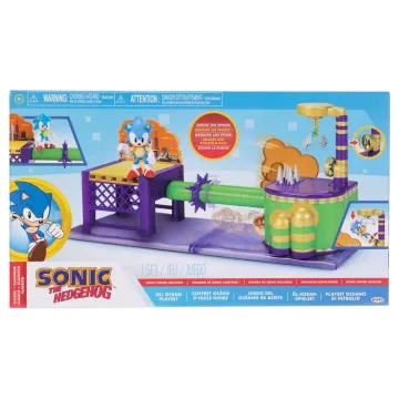 Playset Oil Ocean Sonic o Ouriço JAKKS PACIFIC - 1