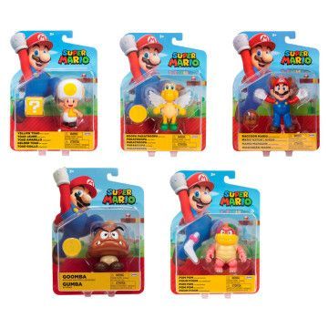 Figura onda 39 Super Mario Bros 10cm sortido JAKKS PACIFIC - 1