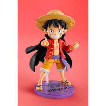 SH Figuarts Monkey D. Luffy World Figura colecionável de uma peça 7,5 cm TAMASHII NATIONS - 1