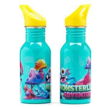 Cantina de aço inoxidável Monsterland Water Revolution 500ml WATER REVOLUTION - 1