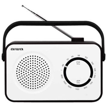 Rádio Portátil Aiwa R-190BW/ 2W/ Branco AIWA - 1