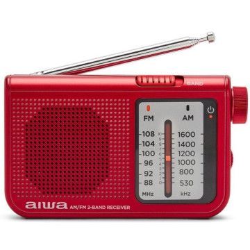 Rádio Portátil Aiwa RS-55RD/Vermelho AIWA - 1