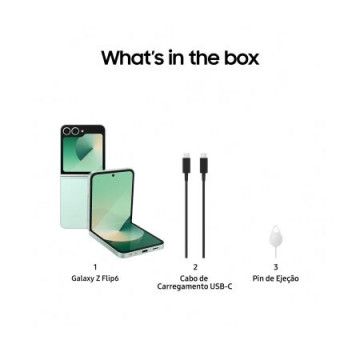 SAMSUNG - Galaxy Z Flip6 256GB Menta SM-F741BLGGEUB Samsung - 2