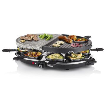 PRINCESS - Raclette 8 Oval Pedra/Grill 162710 PRINCESS - 5