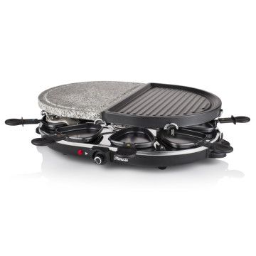 PRINCESS - Raclette 8 Oval Pedra/Grill 162710 PRINCESS - 6