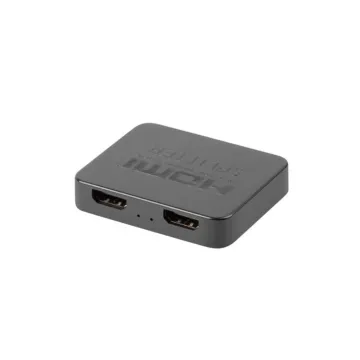 SPLITTER VIDEO LANBERG HDMI A 2 X HDMI 4K + MICRO USB NEGRO Lanberg - 1