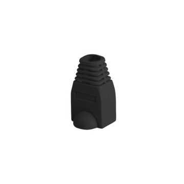 FUNDA PROTECTOR LANBERG CONECTOR RJ45 (PACK 100 UDS) NEGRO Lanberg - 1