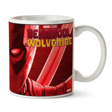Caneca Deadpool Wolverine e Deadpool Marvel SEMIC STUDIO - 1