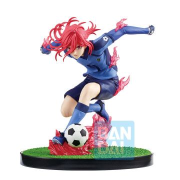 Figura Ichibansho Hyoma Chigiri Argumentos para a Existência Bloqueio Azul 11cm BANPRESTO - 1