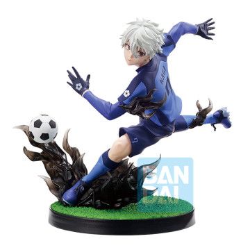 Figura Ichibansho Seishiro Nagi Argumentos para a Existência Bloqueio Azul 14cm BANPRESTO - 1