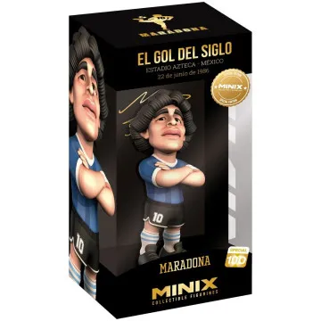 Figura Minix Gol do século Maradona 12cm MINIX - 1