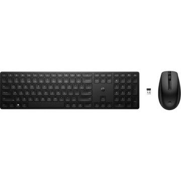 Combinação de teclado e mouse sem fio HP 655/preto HP - 1