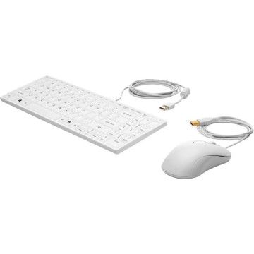 Teclado e mouse HP Healthcare / branco HP - 1