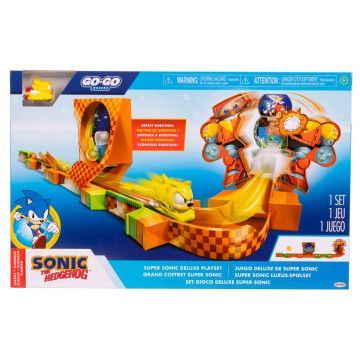 Playset Super Sonic Deluxe Go Go Racers Sonic JAKKS PACIFIC - 1