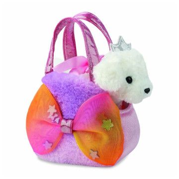 Bolsa de pelúcia Princesa Fancy Pal Dog 21cm AURORA - 1