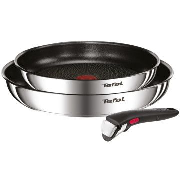 LOTE DE Frigideiras TEFAL L8973S INGENIO EMOT 22+26+MANG TEFAL - 1