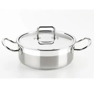 Caçarola BRA PROFISSIONAL 24CM TAMPA AÇO INOX A340355 BRA - 1