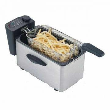 FRITADEIRA COMELEC FR3071 3.3L AÇO INOX 2000W COMELEC - 1