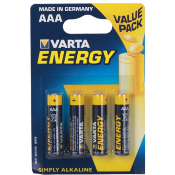 BATERIA DE ENERGIA VARTA LR03 AAA 1 BLISTER VARTA - 1