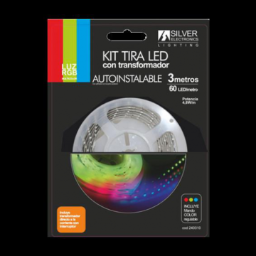 KIT DE FITA LED PRATA ELETRÔNICA 3000K 540LM 240310 SILVERELECTRO - 1