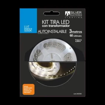 KIT DE FITA LED PRATA ELETRÔNICA 5000K 300LM 240350 SILVERELECTRO - 1