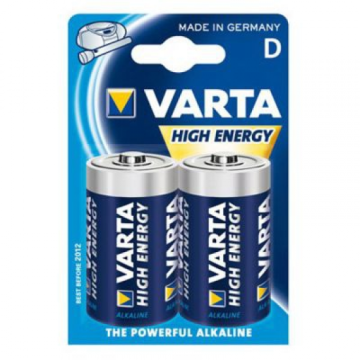 BATERIA VARTA LR20D ALC. POTÊNCIA LONGA 1 BLISTER VARTA - 1