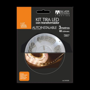 FITA LED PRATA ELETRÔNICA 3000K 12V 300LM 240328 SILVERELECTRO - 1