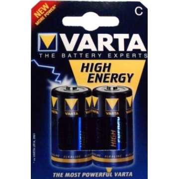 BATERIA VARTA LR14C ALC. POTÊNCIA LONGA 1 BLISTER VARTA - 1