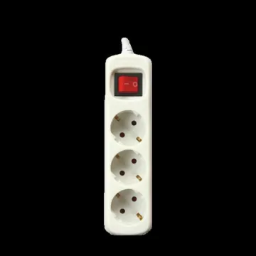 PLUGUE INTERRUPTOR BRANCO SILVERSANZ 3 OUTLET 1,5M SILVERELECTRO - 1