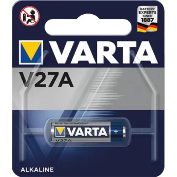 BATERIA VARTA V27A ALC. 12V 1 BOLHA VARTA - 1