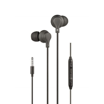 Fones de ouvido intra-auriculares Daewoo DW2013/ com microfone/ entrada 3.5/ preto DAEWOO - 1