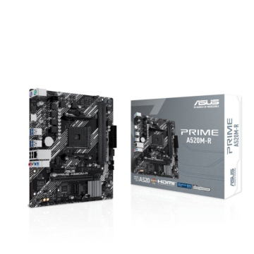 Placa-mãe Asus Prime A520M-R soquete AM4/Micro ATX ASUS - 1