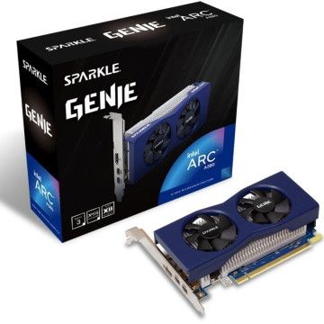 Placa gráfica Sparkle Intel Arc A380 GENIE/ 6GB GDDR6 SPARKLE - 1