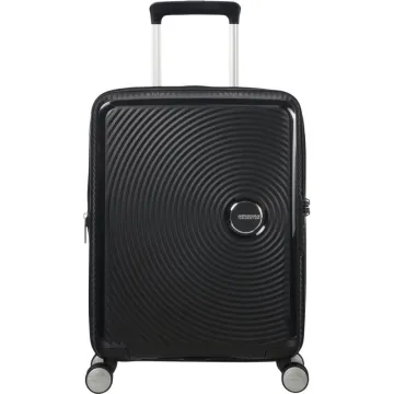 American Tourister SoundBox Spinner Mala Cabine 55cm/ 55x40x20cm/ 4 Rodas/ Black Bass AMERICAN TOURISTER - 1