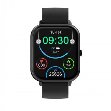 SMARTWATCH DCU VIDRO CURVO PRO PRETO DCU - 1