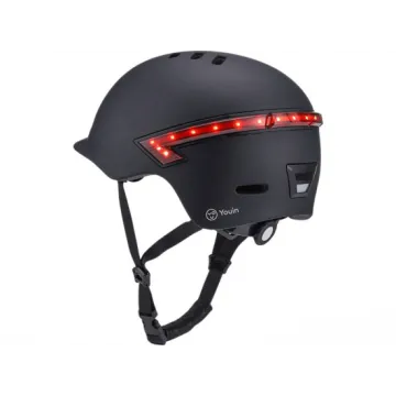 CAPACETE YOUIN MA1015 COM SINAIS DE GIRO PRETO Youin - 1