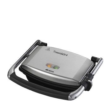 GRILL ARIETE 1911 PANINI 1000W FLUTUANTE INOX 27X18 ARIETE - 1